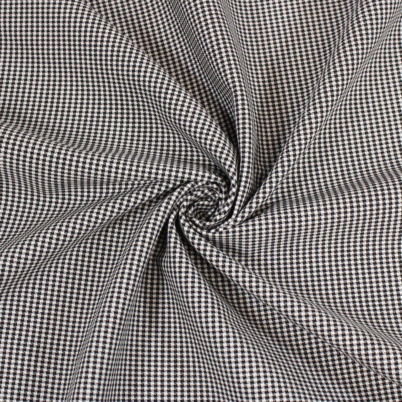 BLACK AND WHITE GINGHAM