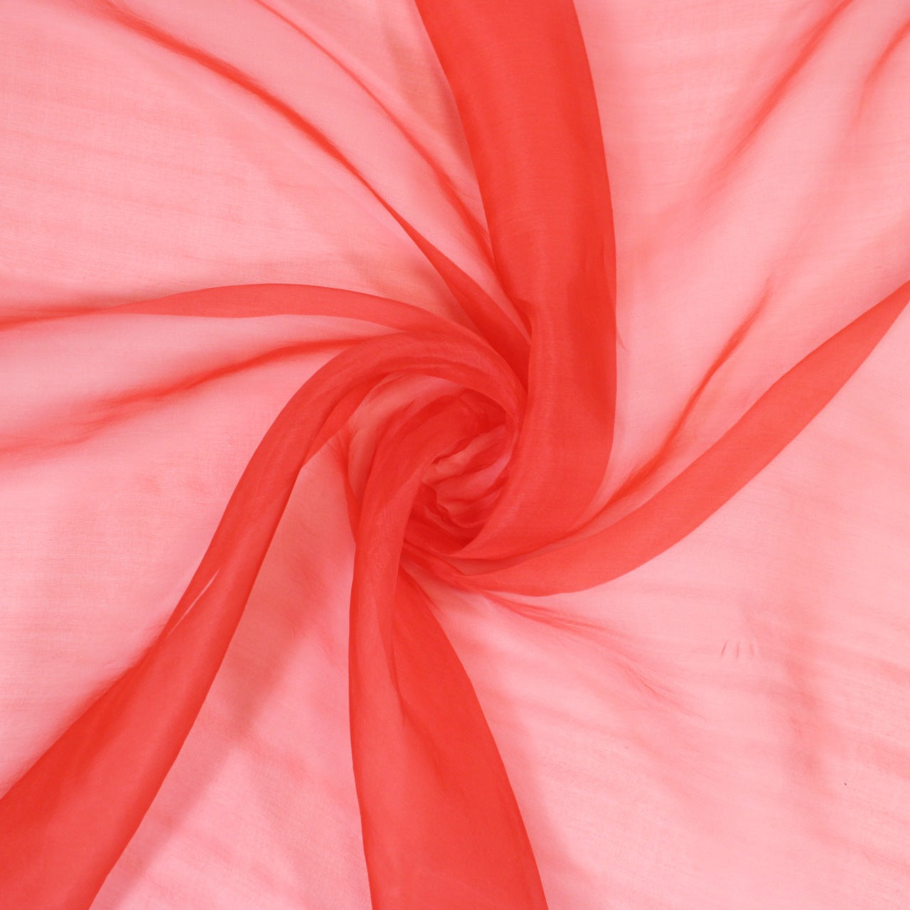 WATERMELON RED ORGANZA