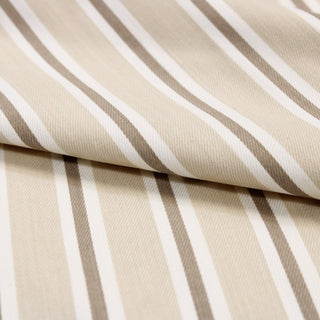 PRINTED STRETCH STRIPE TWILL