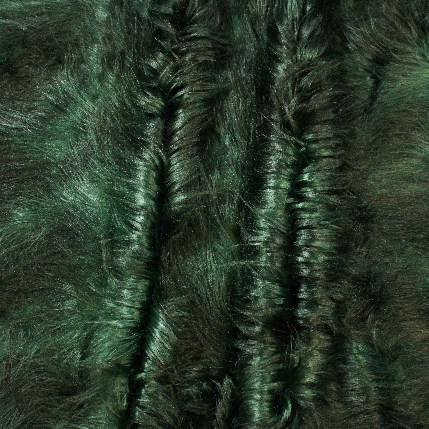 EMERALD LONG PILE FAUX FUR