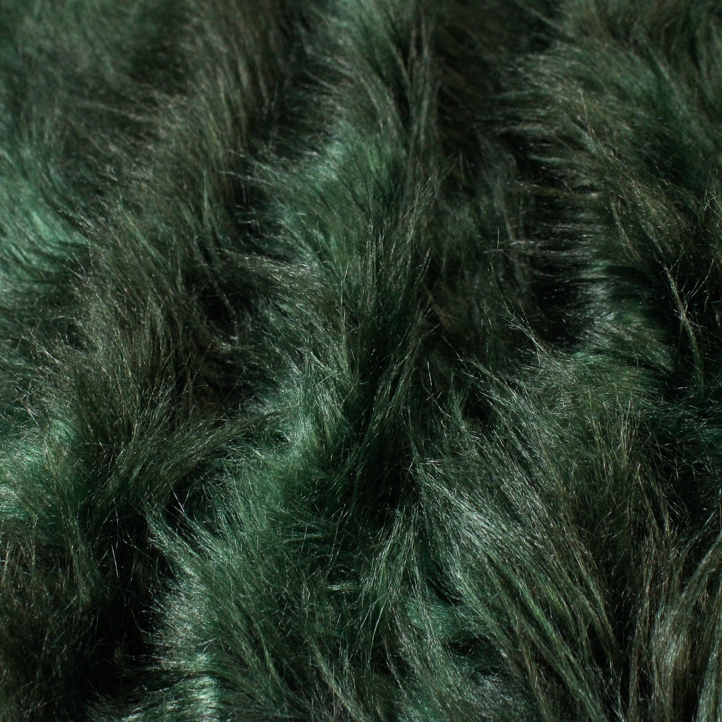 EMERALD LONG PILE FAUX FUR