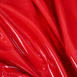 SCARLET RED PLEATHER