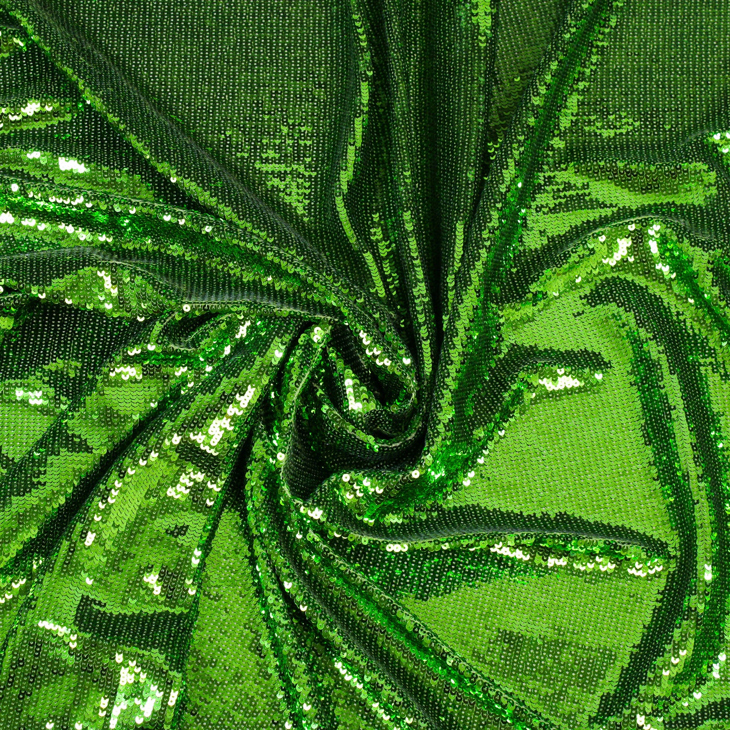 CHARTREUSE SEQUIN MESH