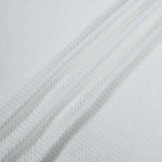 WHITE JACQUARD KNIT