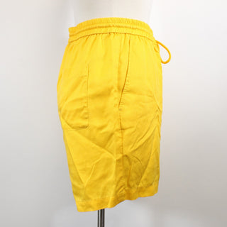 YELLOW ATHLETIC SHORTS