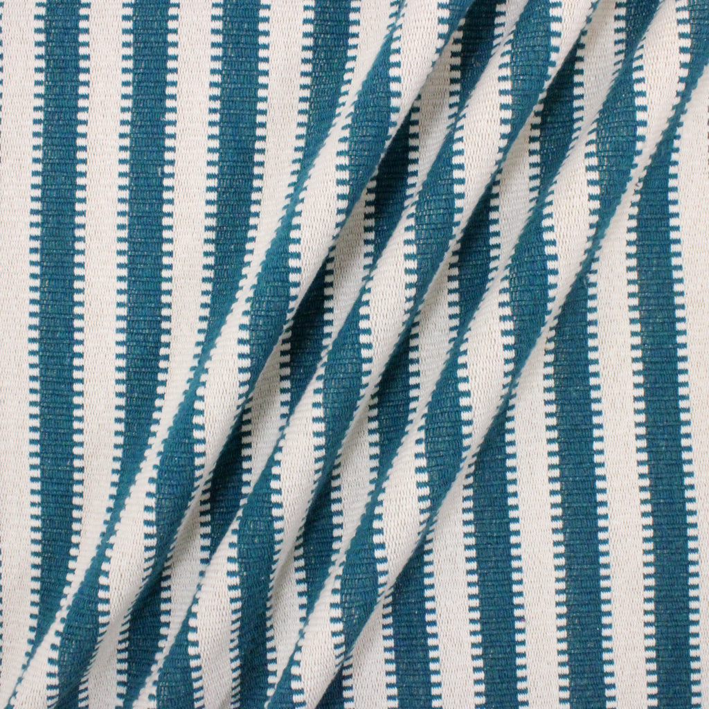 Birds eye view of fabric with 3 diagonal folds