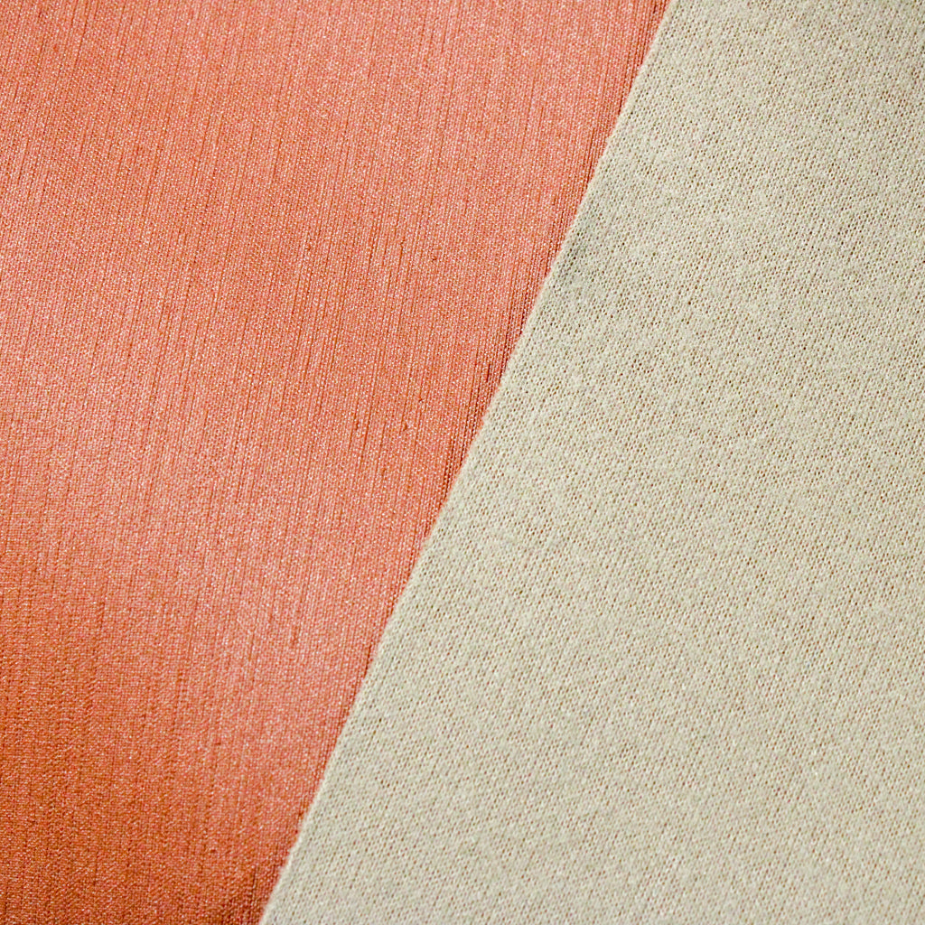 BURNT ORANGE FAUX LEATHER VINYL