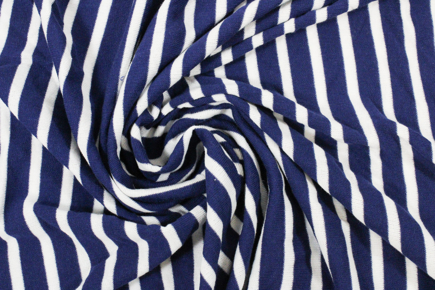 NAVY STRIPE TERRY