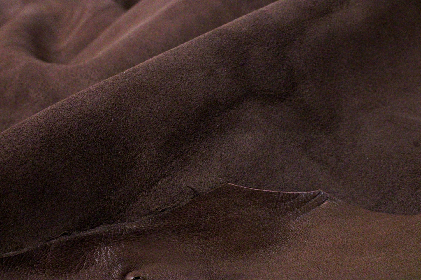 DARK BROWN SUEDE