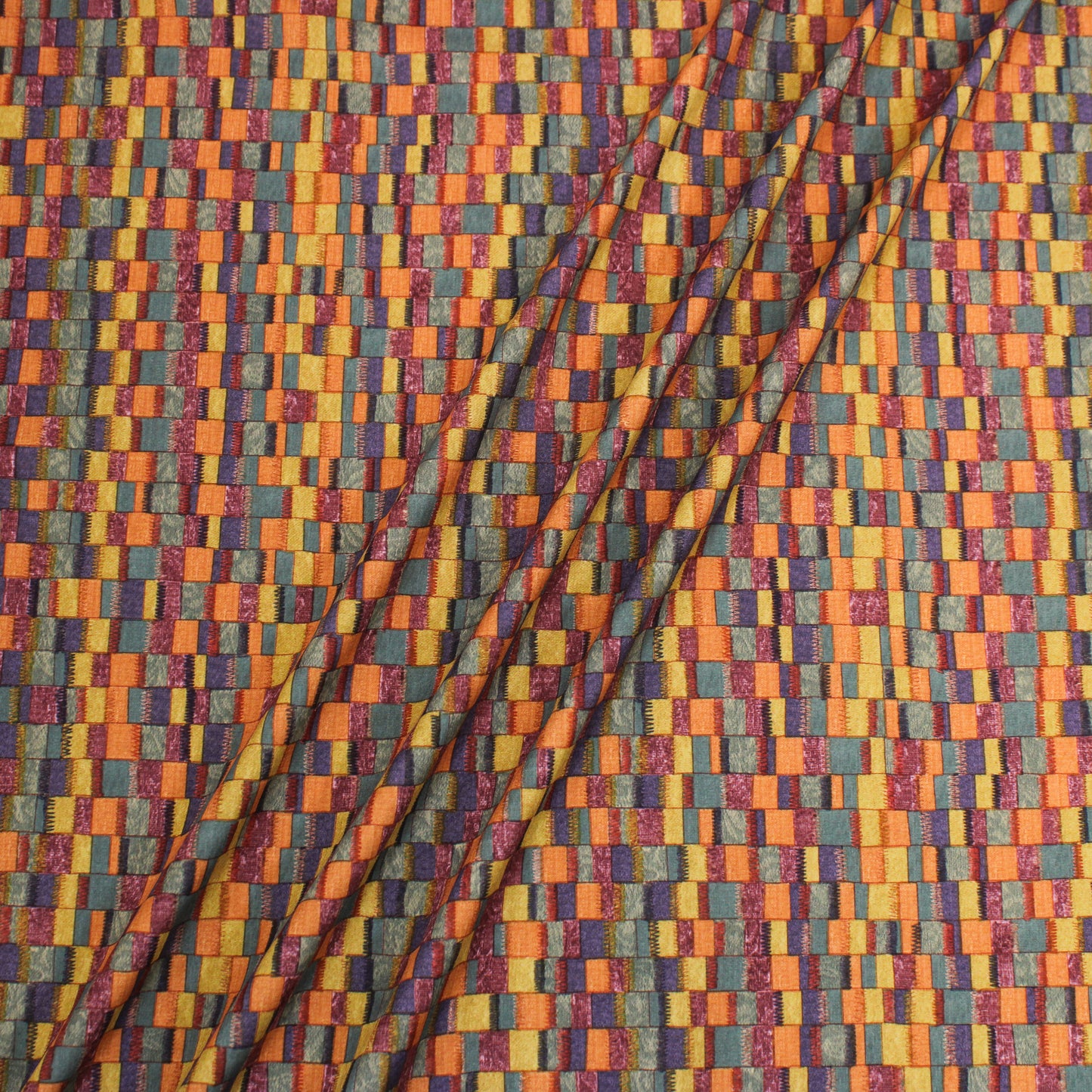 RAINBOW PATCH PRINT SPANDEX