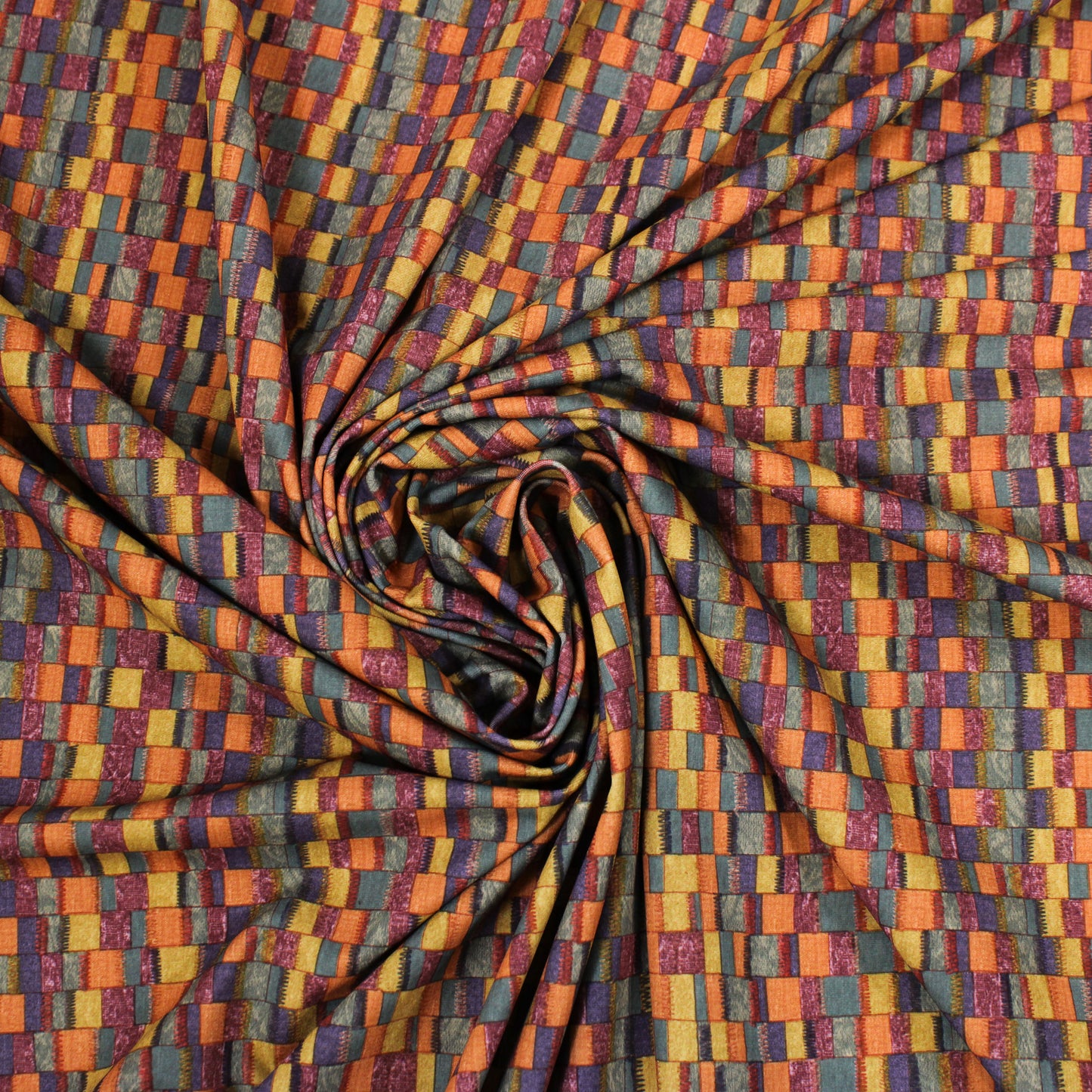 RAINBOW PATCH PRINT SPANDEX
