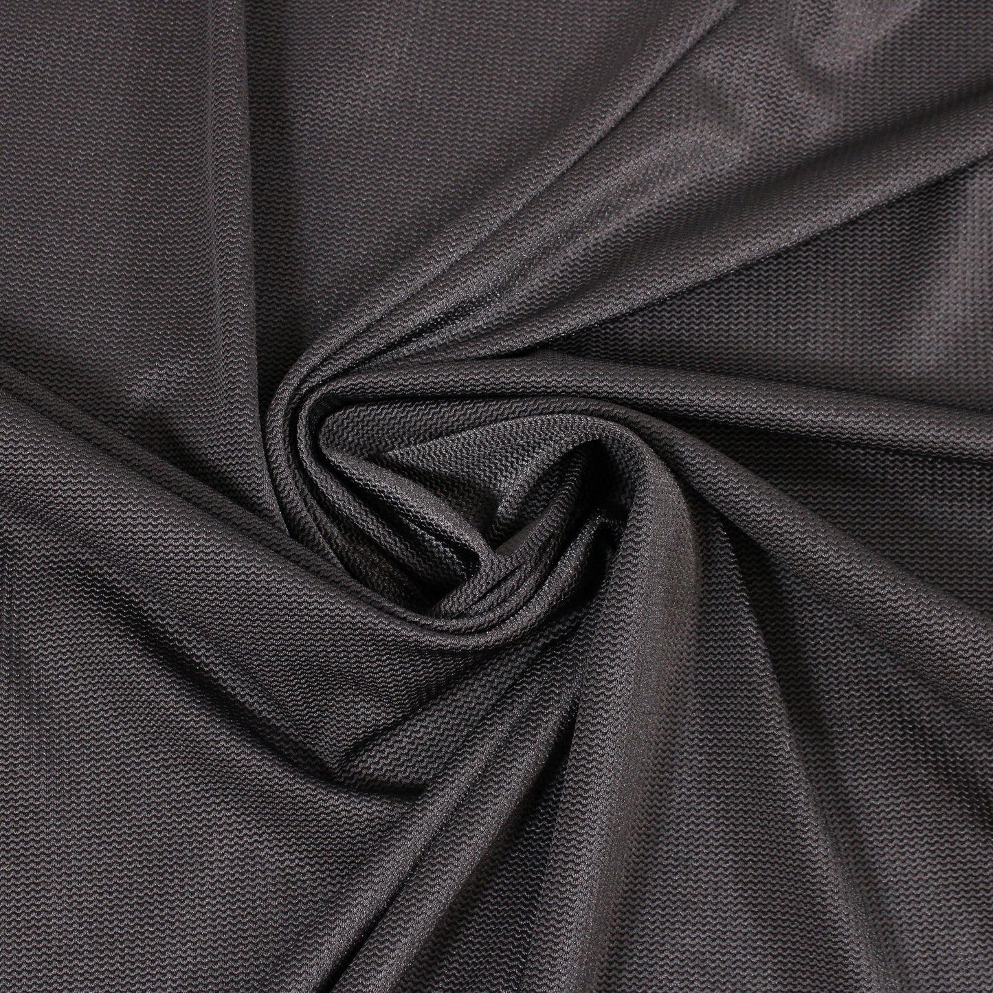 GUNMETAL GREY WAVY SPANDEX