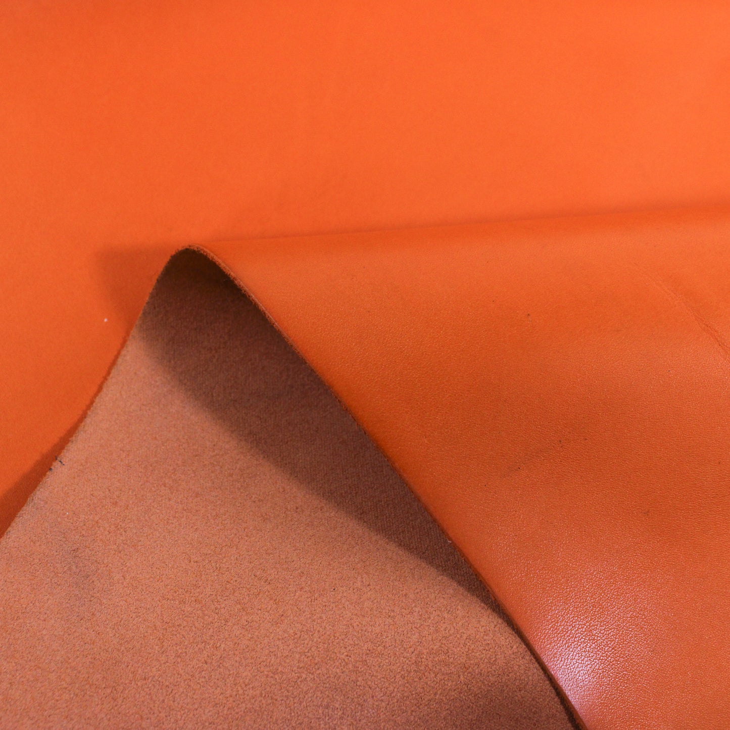 ORANGE COWHIDE