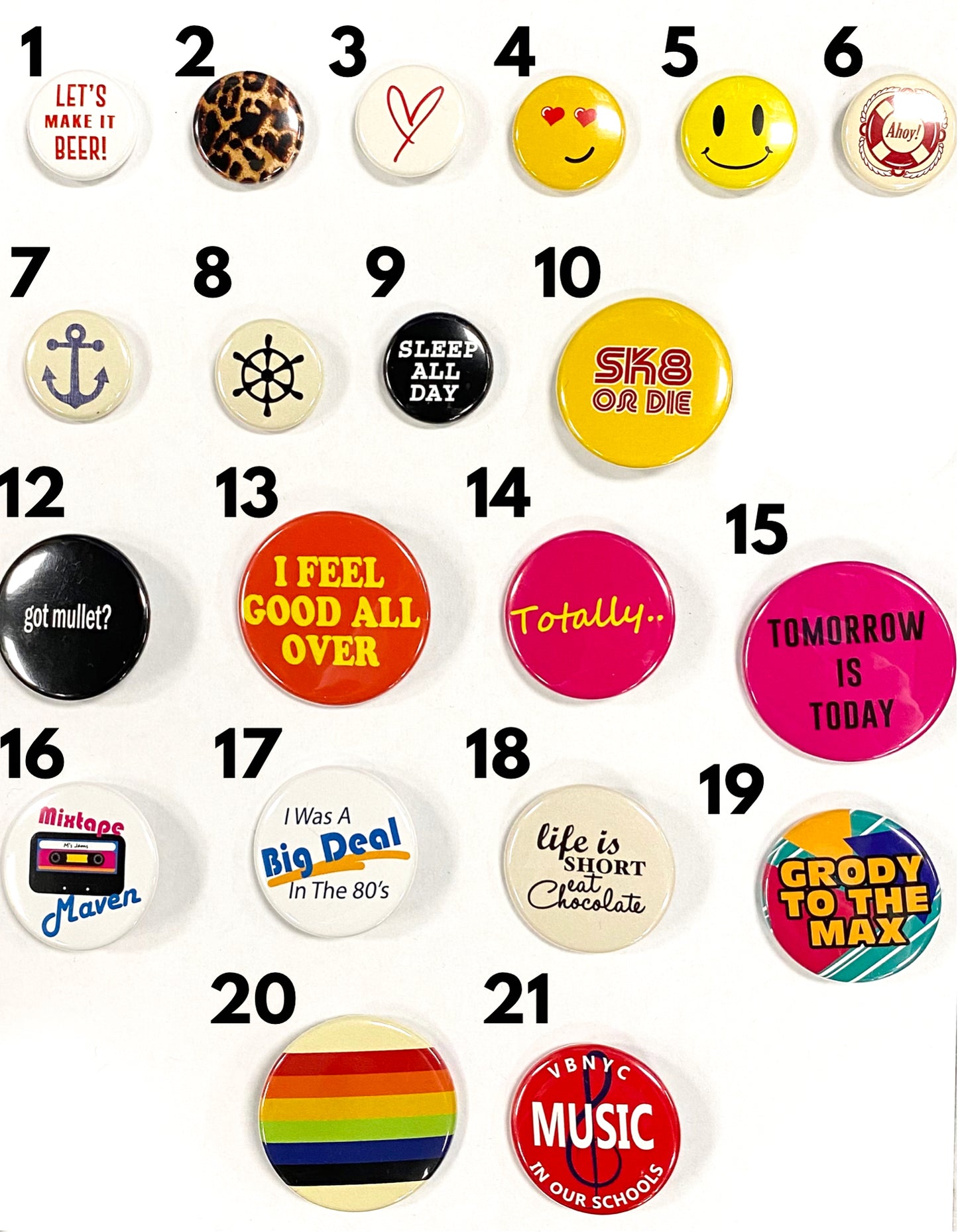ASSORTED PINS