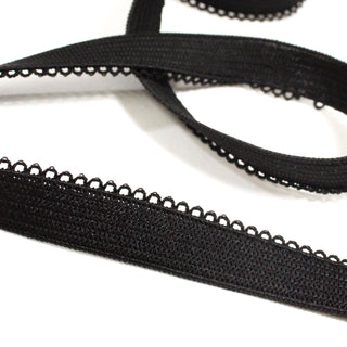 SCALLOP EDGE ELASTIC