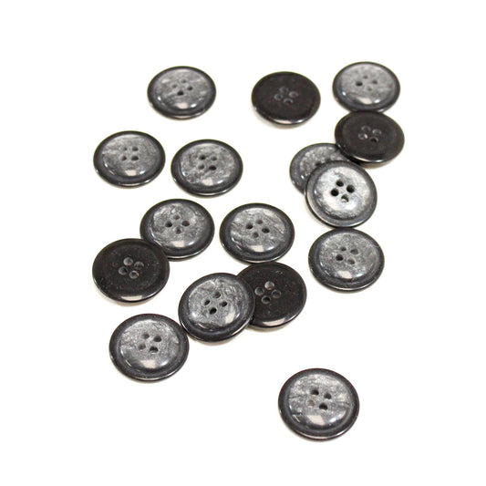 SPARKLE CHARCOAL BUTTONS