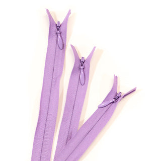 PRINCESS PURPLE INVISIBLE ZIPPER (2 SIZES)