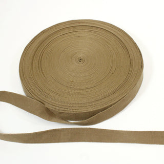 1.25 INCH TAUPE WEBBING