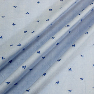 BLUE SURFER SHIRTING