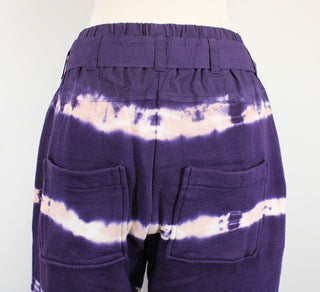 BLEACHED PURPLE SWEATPANTS