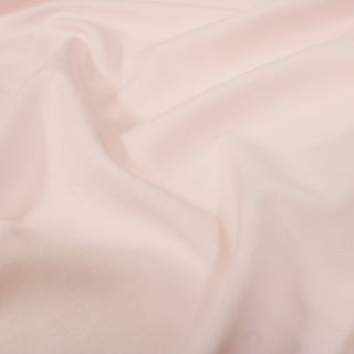 close-up of a soft, ballerina pink jersey fabric
