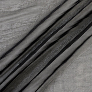 BLACK SILK CHIFFON