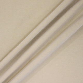 three diagonal lines arranged with bone colored velveteen fabric, showing its subtly structured hand and fuzzy face