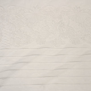 4 YARDS BRIDAL BORDER BLOOM LACE