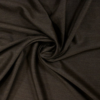 swirl of brown cavalry twill fabric