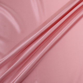 three diagonal lines of pink stretch-silk charmeuse fabric