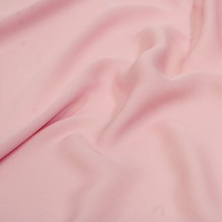 close-up of cherry blossom pink colored chiffon fabric 