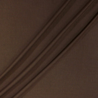 ripple of cocoa colored jersey fabric