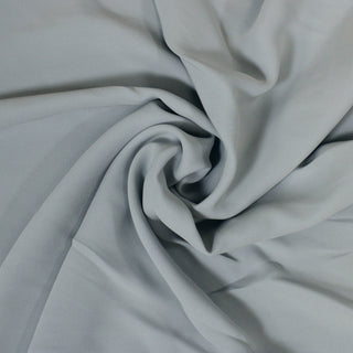 swirl of duck egg blue silk crepon fabric