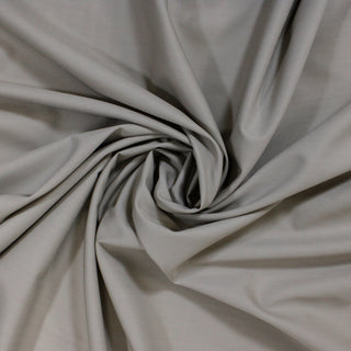 swirl of egret colored twill fabric