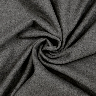 swirl of mid-grey felted wool-blend fabric