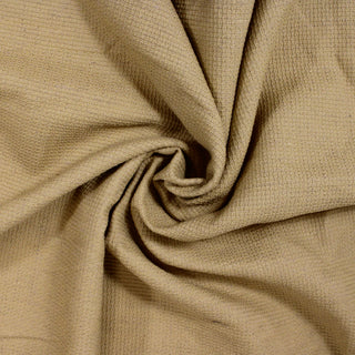 swirl of goldenrod colored woven textured upholstery fabric