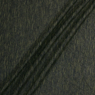 ripple of hunter green heathered synthetic jersey fabric