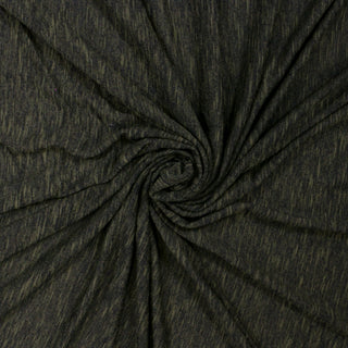 swirl of hunter green heathered jersey fabric