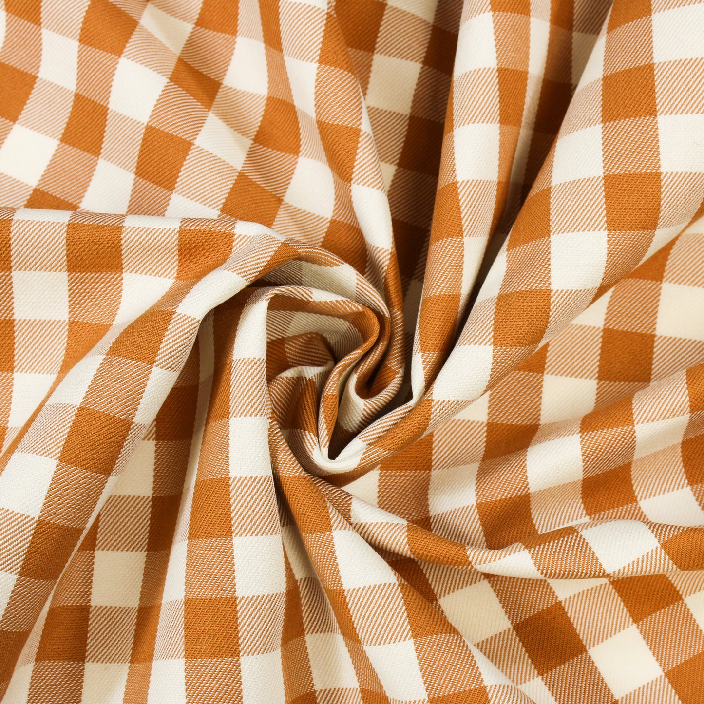 APRICOT TWILL GINGHAM
