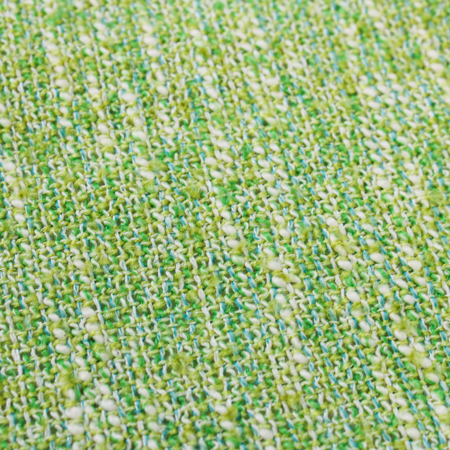 GREEN SPECKLED BOUCLE