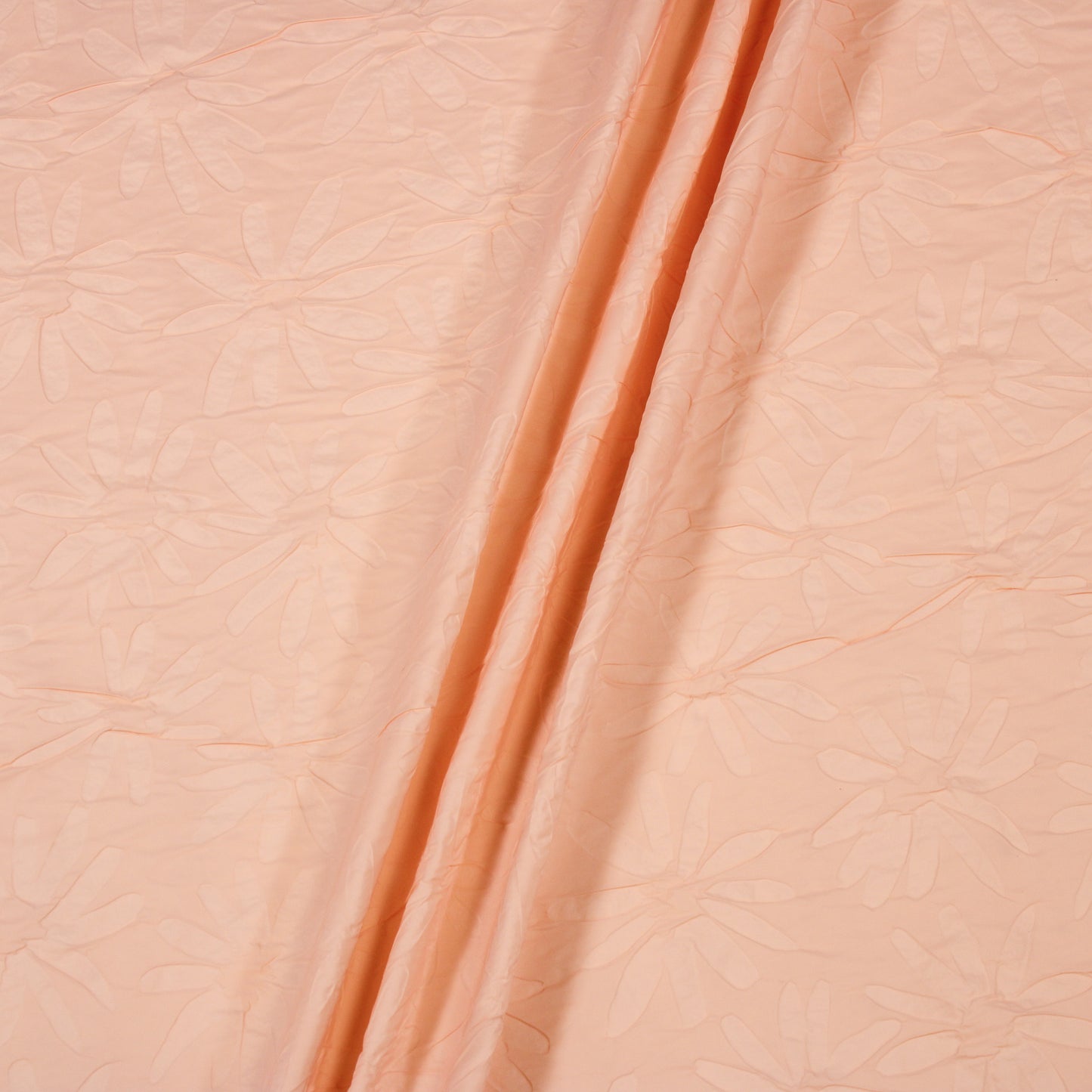 BLUSH EMBOSSED FLORAL TAFFETA