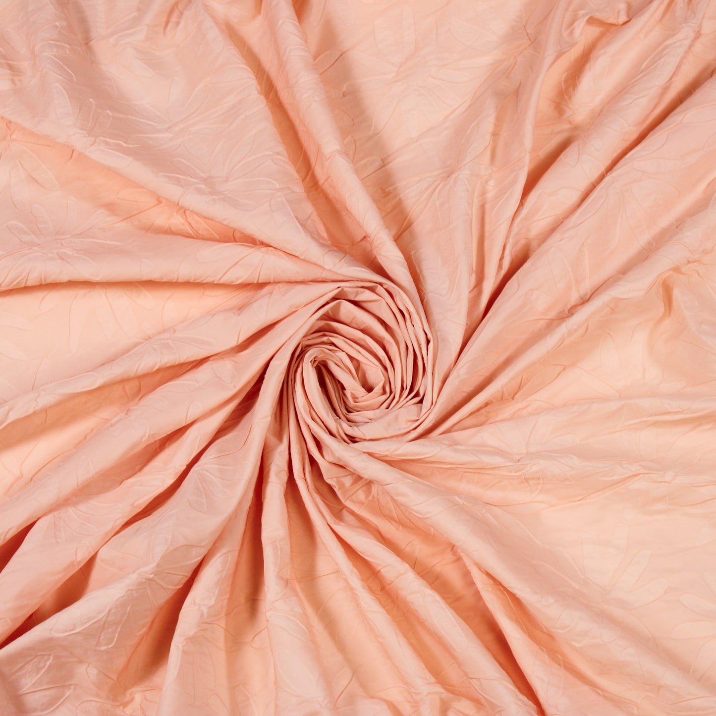 BLUSH EMBOSSED FLORAL TAFFETA