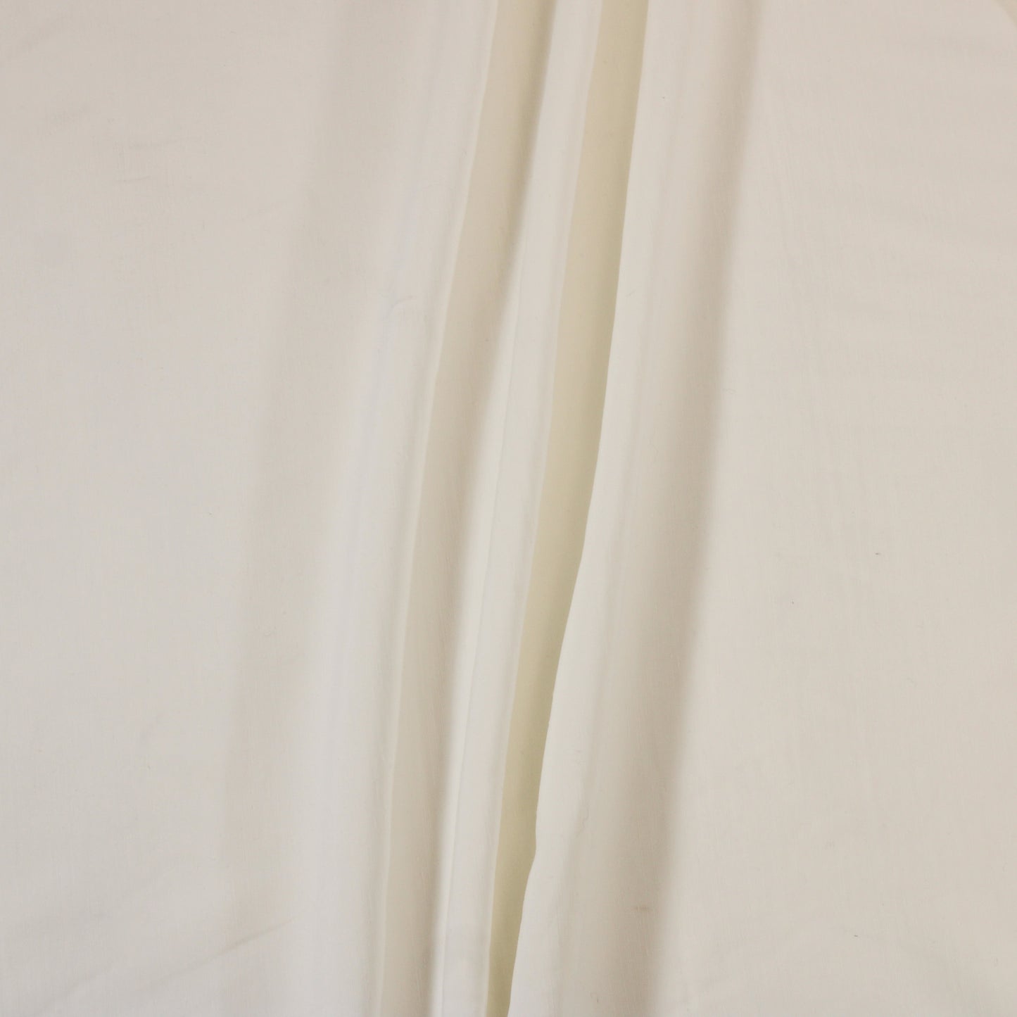 WHITE SLUB FABRIC