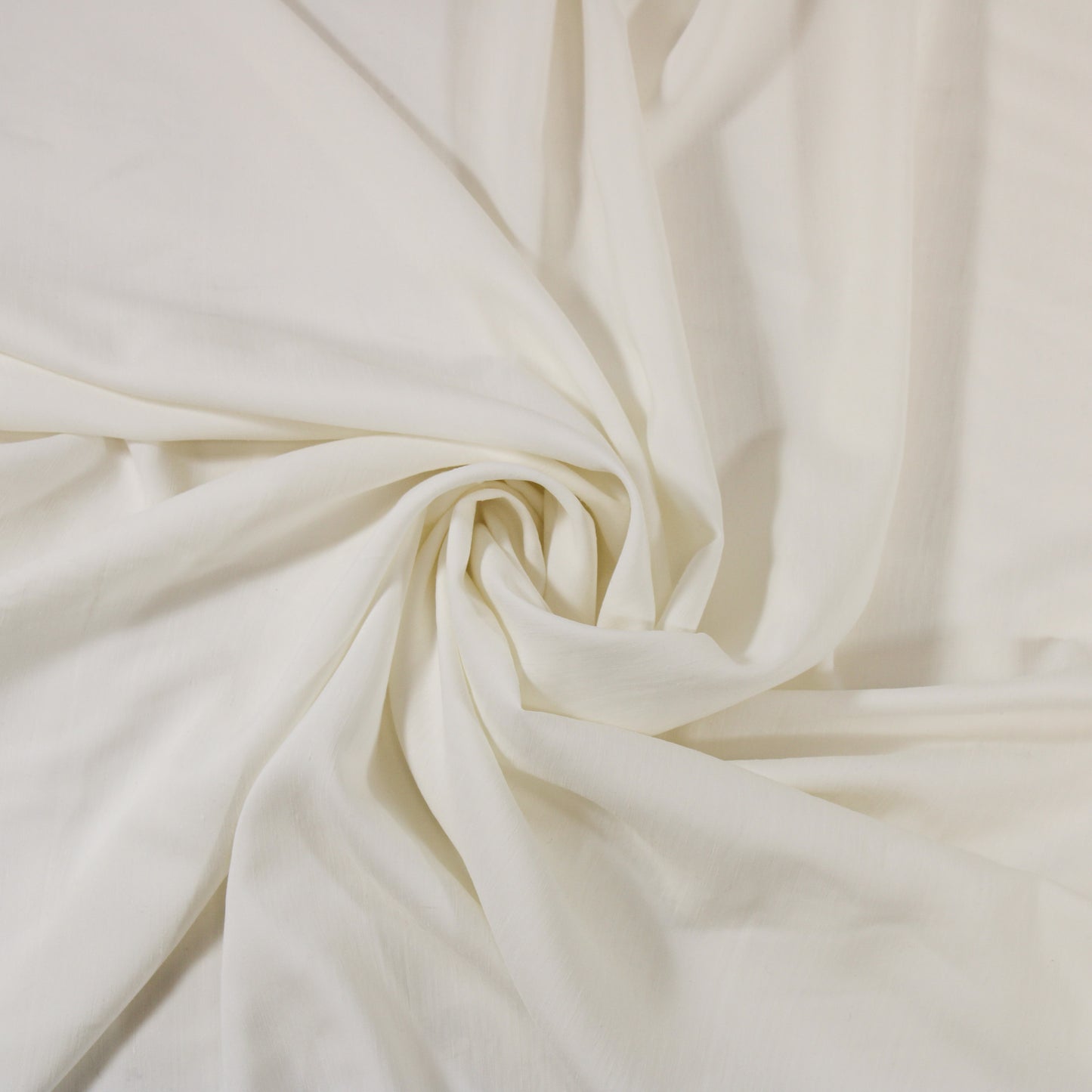 WHITE SLUB FABRIC