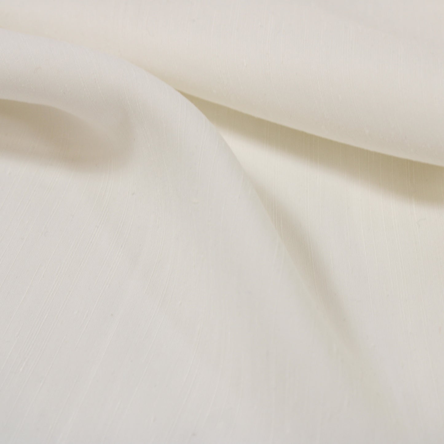 WHITE SLUB FABRIC