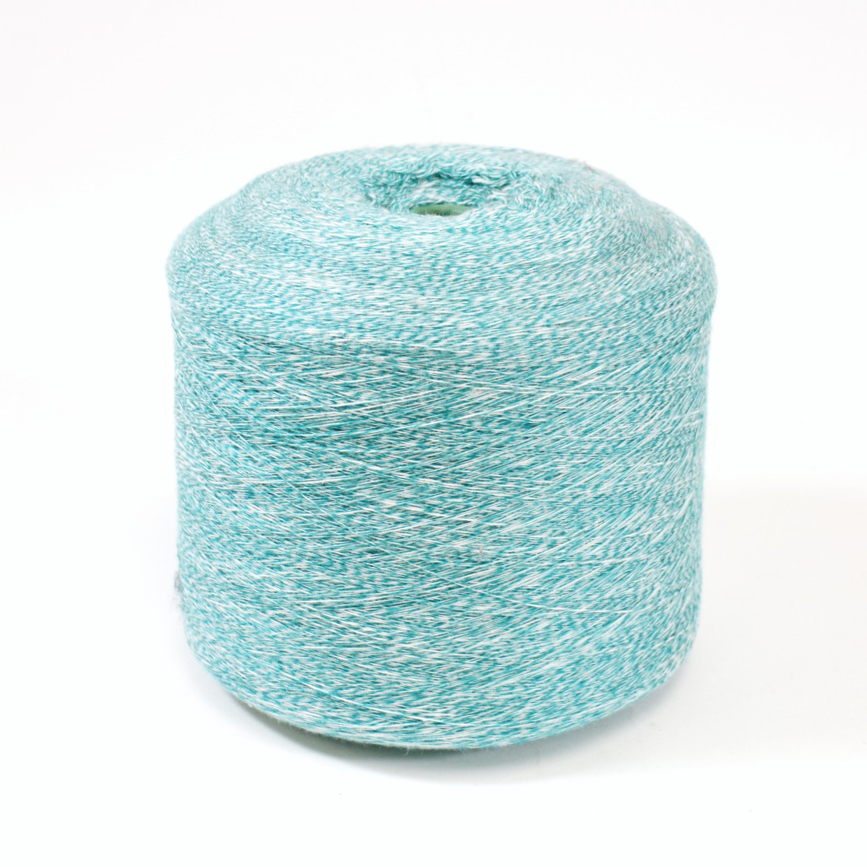 TEAL/WHITE LOOSE TWIST YARN