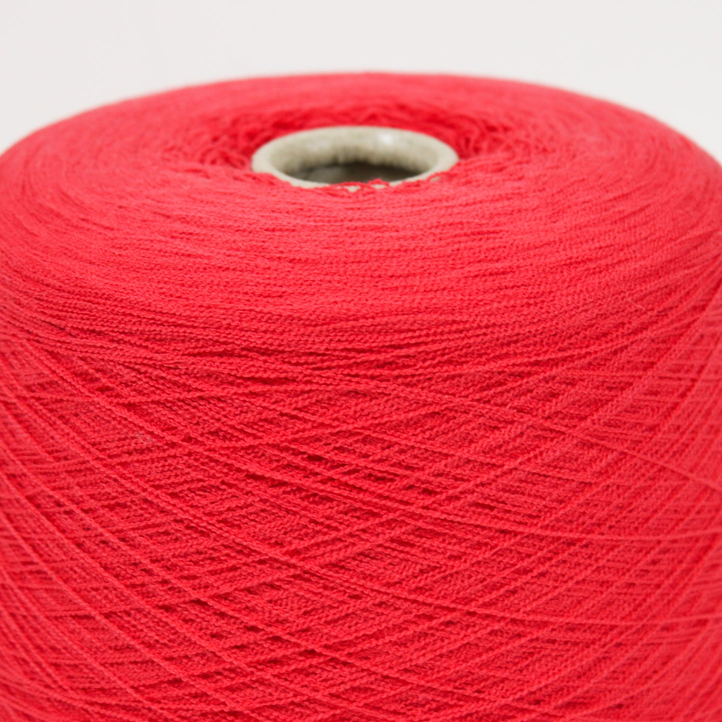 BRIGHT RED CURLY YARN