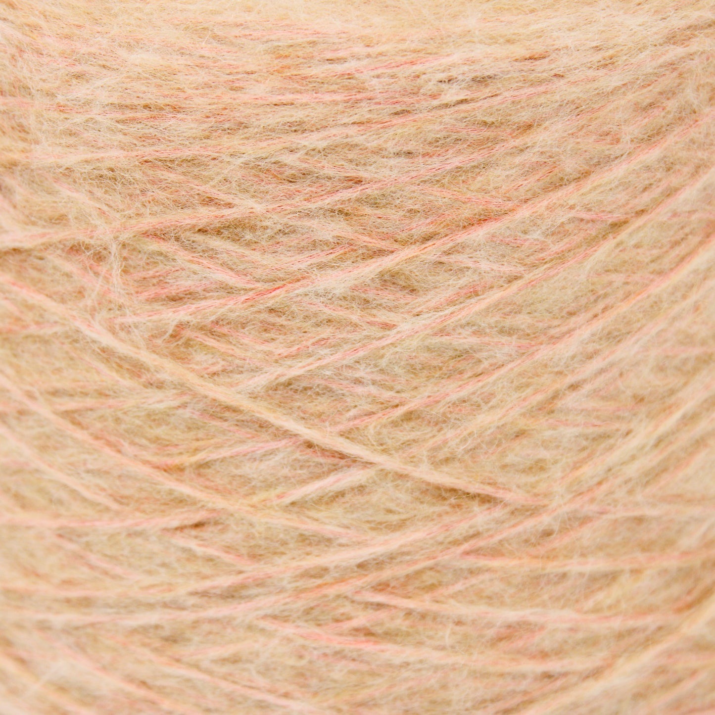 PEACHY PINK FUZZY YARN