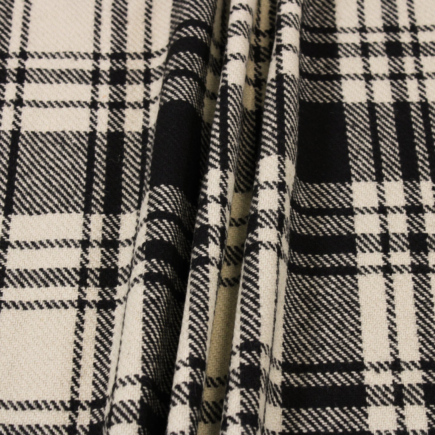 1 1/4 YARDS PLAID WOOL