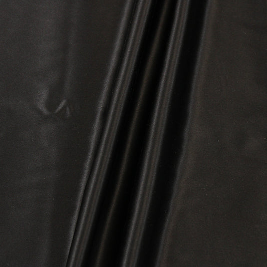 3 1/4 YARDS BLACK SILK